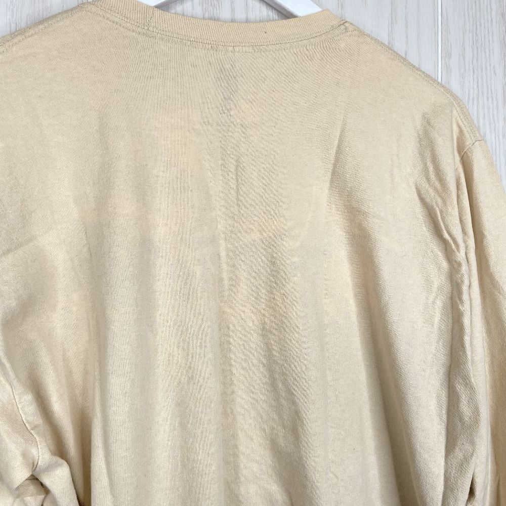 Billie Eilish Dont Smile At Me Long Sleeve Tee Tan Womens Size Large - Picture 6 of 6